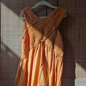 Zara Kids Casual Dress in Orange